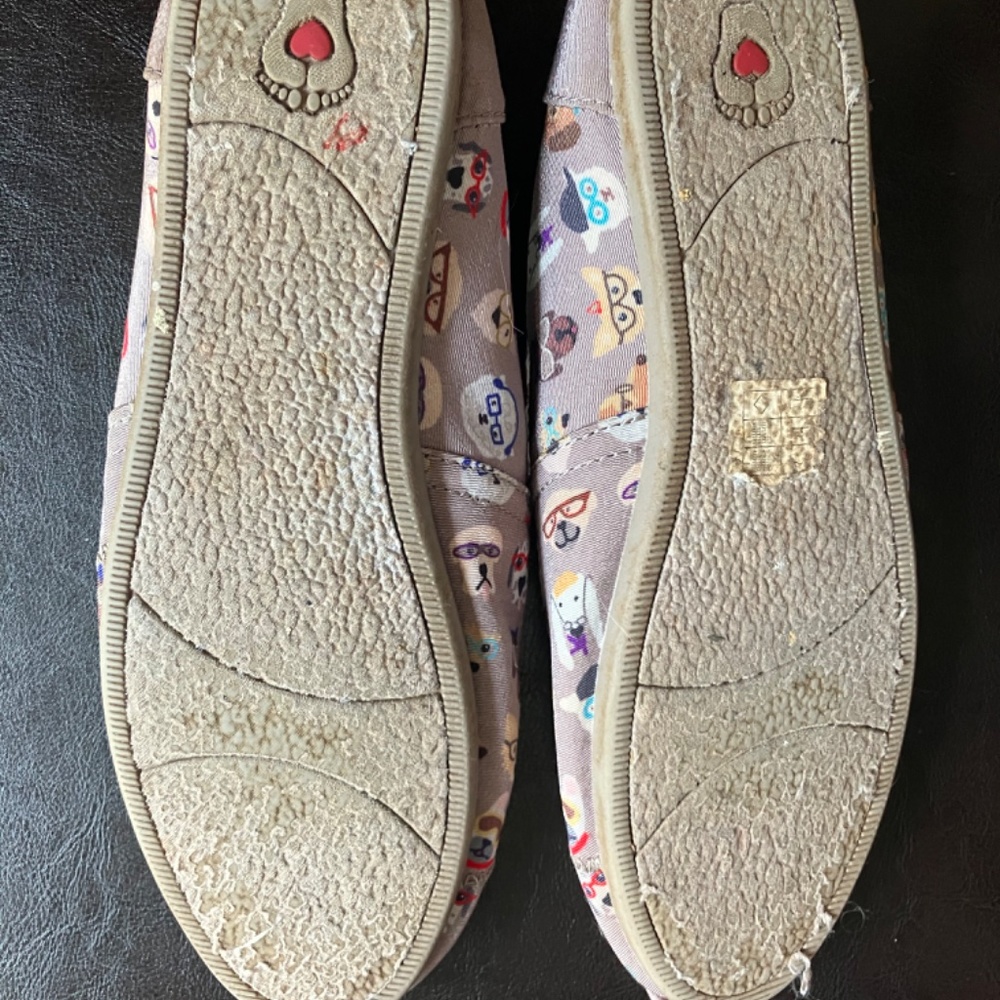 Bobs dog print shoe size 10 - Picture 3 of 7